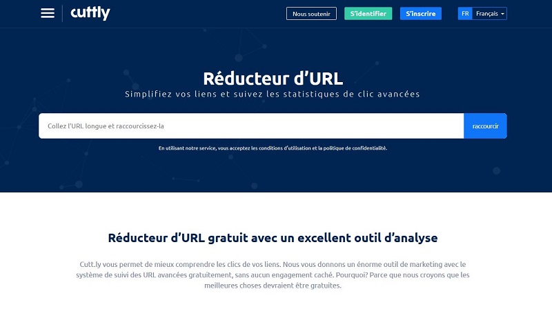 Accueil Cuttly