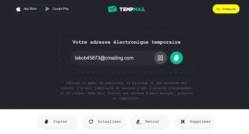 Temp-mail — service d'emails temporaires