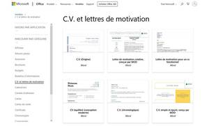 Templates CV Microsoft Office
